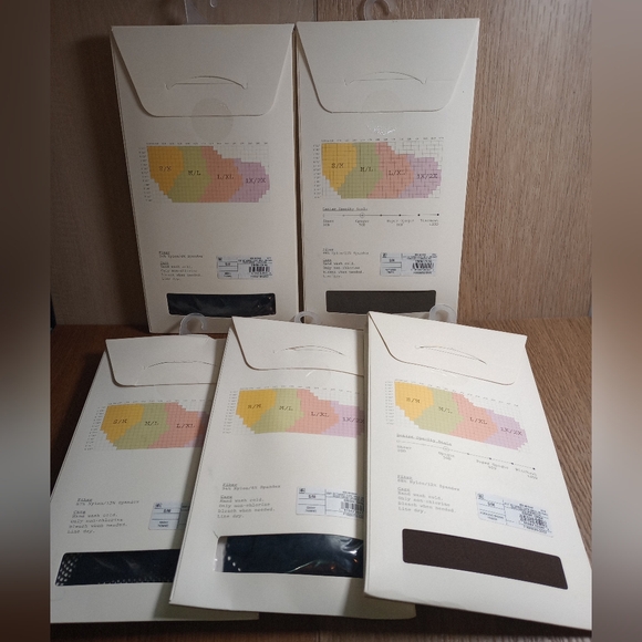 Lot of (5) Pairs S/M a New Day Fashion Tights Stockings pantyhose - Picture 2 of 3